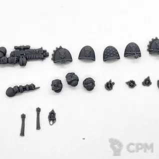 Описание картинки Iron Hands Primaris Upgrades (Scan) от VtorushinAdditiveTec по цене 175руб | Свободный Рынок Миниатюр - СРМ