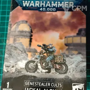 Описание картинки Genestealer Cults Jackal Alphus от primuswarrior998 по цене 3 800руб | Свободный Рынок Миниатюр - СРМ