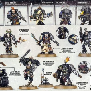 Описание картинки Deathwatch Kill Team (11шт) от @Avdohaprint по цене 2 200руб | Свободный Рынок Миниатюр - СРМ
