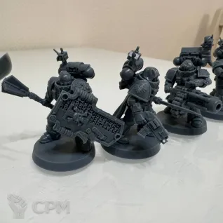 Описание картинки Warhammer 40000 Deathwatch Squad от @Avdohaprint по цене 1 300руб | Свободный Рынок Миниатюр - СРМ