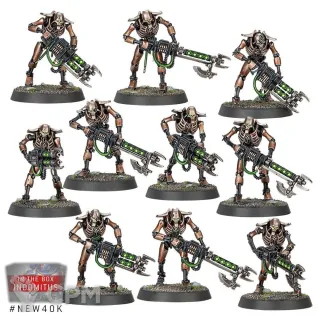Описание картинки Necron Squad от @Avdohaprint по цене 1 000руб | Свободный Рынок Миниатюр - СРМ