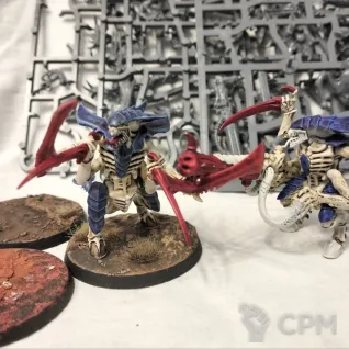 Описание картинки Tyranid Warriors от Snakeeater по цене 3 500руб | Свободный Рынок Миниатюр - СРМ