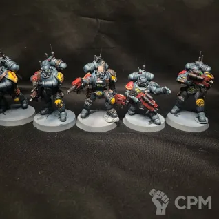 Описание картинки Phobos Strike Team Space Wolves от @Avdohaprint по цене 1 000руб | Свободный Рынок Миниатюр - СРМ