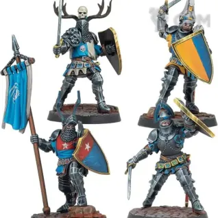 Описание картинки Feudom Foot Knights от Grag18 по цене 1 400руб | Свободный Рынок Миниатюр - СРМ