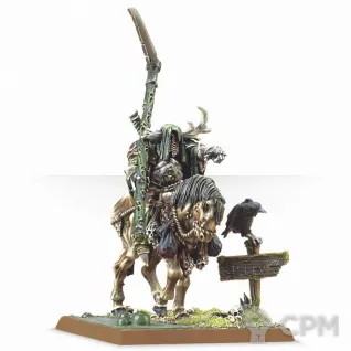 Описание картинки Nurgle Chaos Lord on Daemonic Mount от Бруталити по цене 550руб | Свободный Рынок Миниатюр - СРМ