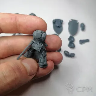 Описание картинки Dark Angel Blade Squat от @Avdohaprint по цене 1 000руб | Свободный Рынок Миниатюр - СРМ