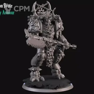 Описание картинки Daemons Princes of Chaos от MrMetalHorror по цене 1 000руб | Свободный Рынок Миниатюр - СРМ