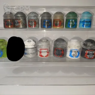 Описание картинки Начатые краски Citadel (наполненность 50%+) от GipsyJaeger по цене 200руб | Свободный Рынок Миниатюр - СРМ