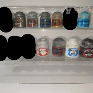 Описание картинки Начатые краски Citadel (наполненность 50%+) от GipsyJaeger по цене 200руб | Свободный Рынок Миниатюр - СРМ