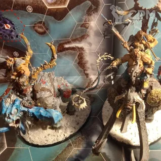 Описание картинки Армия жировиков на слонах от User31293 по цене 13 000руб | Свободный Рынок Миниатюр - СРМ