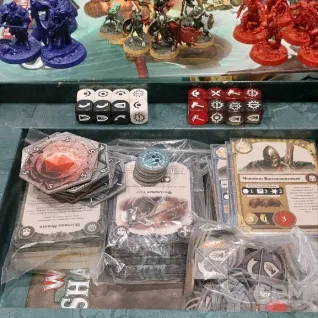 Описание картинки Стартер 1го сезона Underworlds + The Sepulchral Guard + кубы от orgomilion по цене 9 000руб | Свободный Рынок Миниатюр - СРМ