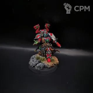 Описание картинки Chaos Space Marines Sorcerer от GOSThammer по цене 2 000руб | Свободный Рынок Миниатюр - СРМ