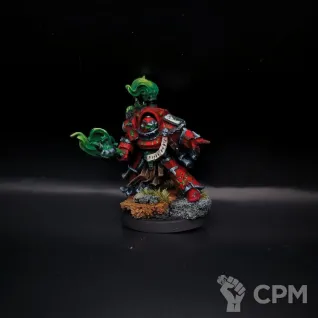 Описание картинки Chaos Space Marines Terminator Sorcerer от GOSThammer по цене 2 500руб | Свободный Рынок Миниатюр - СРМ
