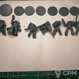 Описание картинки Iron Hands Kill Team от @Avdohaprint по цене 1 350руб | Свободный Рынок Миниатюр - СРМ