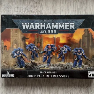 Описание картинки Jump pack intercessors от КМ по цене 4 990руб | Свободный Рынок Миниатюр - СРМ