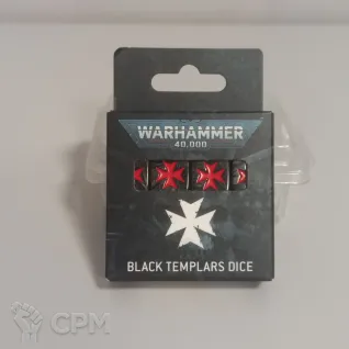 Описание картинки Black Templars Dice от Saitama517 по цене 3 500руб | Свободный Рынок Миниатюр - СРМ