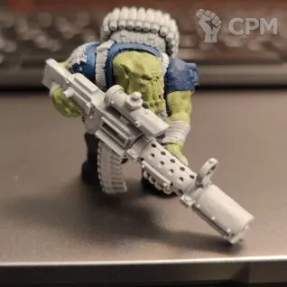 Описание картинки Ork Kommando от Tesler по цене 3 000руб | Свободный Рынок Миниатюр - СРМ