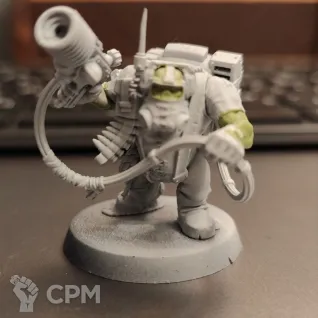 Описание картинки Ork Kommando от Tesler по цене 3 000руб | Свободный Рынок Миниатюр - СРМ