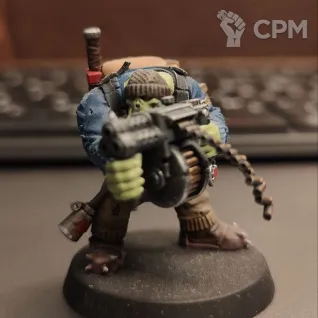 Описание картинки Ork Kommando от Tesler по цене 3 000руб | Свободный Рынок Миниатюр - СРМ