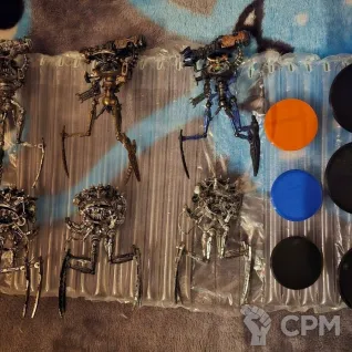 Описание картинки 3 дума и 3 рениматора с базами от Tomos по цене 2 000руб | Свободный Рынок Миниатюр - СРМ