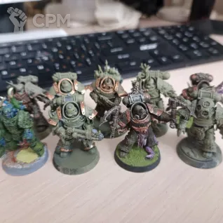 Описание картинки plague marines от MORS по цене 1 500руб | Свободный Рынок Миниатюр - СРМ