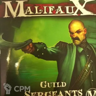 Описание картинки Guild Sergeant от Amelio по цене 1 000руб | Свободный Рынок Миниатюр - СРМ