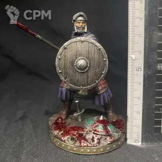 Описание картинки The medieval spearman от @Avdohaprint по цене 3 000руб | Свободный Рынок Миниатюр - СРМ