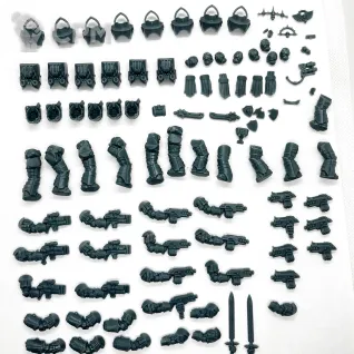 Описание картинки Cataphractii Terminators от VtorushinAdditiveTec по цене 1 200руб | Свободный Рынок Миниатюр - СРМ