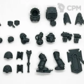 Описание картинки Chaplain In Terminator Armour от VtorushinAdditiveTec по цене 250руб | Свободный Рынок Миниатюр - СРМ