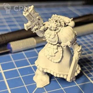 Описание картинки Печать миниатюр на фотополимерном принтере от ForestWorkshop по цене 200руб | Свободный Рынок Миниатюр - СРМ