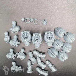 Описание картинки Legiones Astartes: Saturnine Terminator Squad от @Avdohaprint по цене 1 100руб | Свободный Рынок Миниатюр - СРМ