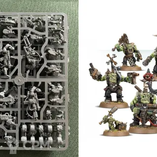 Описание картинки Ork Nobz от boldijon_kaifuyev по цене 3 500руб | Свободный Рынок Миниатюр - СРМ