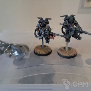 Описание картинки Suppressor squad (Ultramarine) от Igber по цене 1 800руб | Свободный Рынок Миниатюр - СРМ