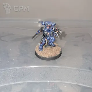 Описание картинки Primaris Lieutenant in Phobos armour от Igber по цене 1 500руб | Свободный Рынок Миниатюр - СРМ