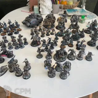 Описание картинки Армия Космических Волков (Space Wolves) 3000+ очков от User61288 по цене 130 000руб | Свободный Рынок Миниатюр - СРМ
