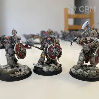Описание картинки Армия Космических Волков (Space Wolves) 3000+ очков от User61288 по цене 130 000руб | Свободный Рынок Миниатюр - СРМ