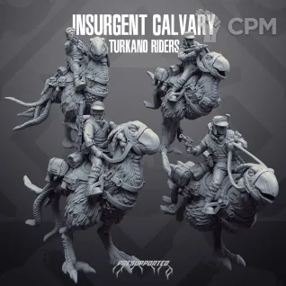 Описание картинки tauntaun riders от Studio Cockatoo по цене 500руб | Свободный Рынок Миниатюр - СРМ