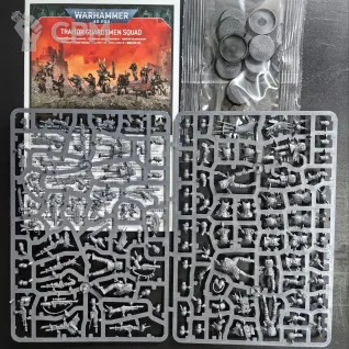 Описание картинки Traitor Guardsmen Squad от Defiler по цене 3 500руб | Свободный Рынок Миниатюр - СРМ