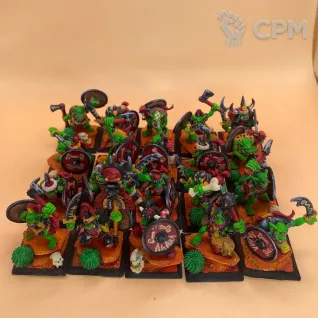 Описание картинки Orc Boyz Mob от Dark_Demogorgon по цене 6 000руб | Свободный Рынок Миниатюр - СРМ