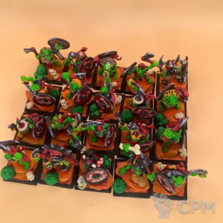 Описание картинки Orc Boyz Mob от Dark_Demogorgon по цене 6 000руб | Свободный Рынок Миниатюр - СРМ