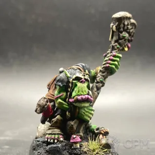 Описание картинки Orc Shaman Nazgob от Dark_Demogorgon по цене 3 000руб | Свободный Рынок Миниатюр - СРМ