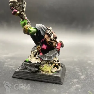 Описание картинки Orc Shaman Nazgob от Dark_Demogorgon по цене 3 000руб | Свободный Рынок Миниатюр - СРМ