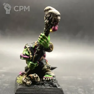 Описание картинки Orc Shaman Nazgob от Dark_Demogorgon по цене 3 000руб | Свободный Рынок Миниатюр - СРМ