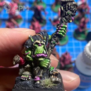 Описание картинки Orc Shaman Nazgob от Dark_Demogorgon по цене 3 000руб | Свободный Рынок Миниатюр - СРМ