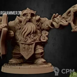 Описание картинки Runesmith от MrMetalHorror по цене 300руб | Свободный Рынок Миниатюр - СРМ