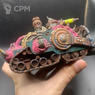 Описание картинки Plagueburst Crawler от Dark_Demogorgon по цене 7 000руб | Свободный Рынок Миниатюр - СРМ