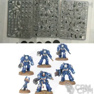 Описание картинки Terminator Squad от old_thief по цене 4 300руб | Свободный Рынок Миниатюр - СРМ