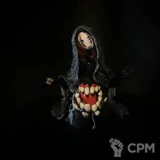 Описание картинки Безликий из аниме "Унесенные призраками" от Yak Evil по цене 5 000руб | Свободный Рынок Миниатюр - СРМ
