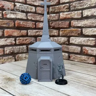 Описание картинки Окопный бункер Trench от HellHammer 3D Print по цене 760руб | Свободный Рынок Миниатюр - СРМ