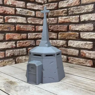 Описание картинки Окопный бункер Trench от HellHammer 3D Print по цене 760руб | Свободный Рынок Миниатюр - СРМ